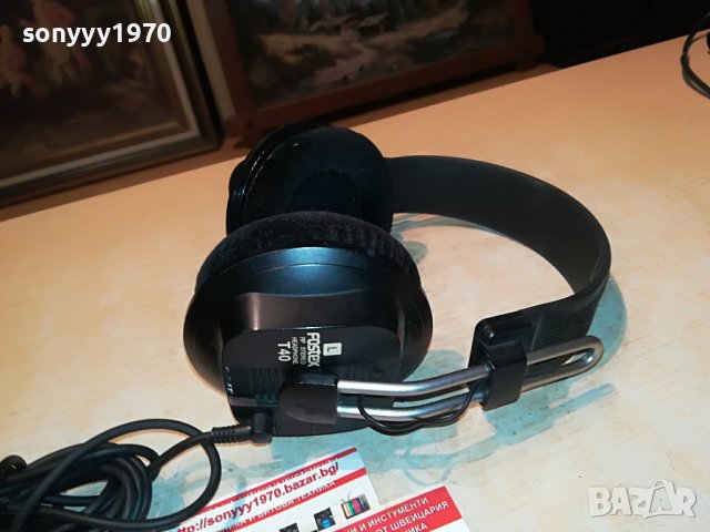 FOSTEX T40 STEREO HEADPHONES-MADE IN JAPAN 0209221609, снимка 4 - Слушалки и портативни колонки - 37879789