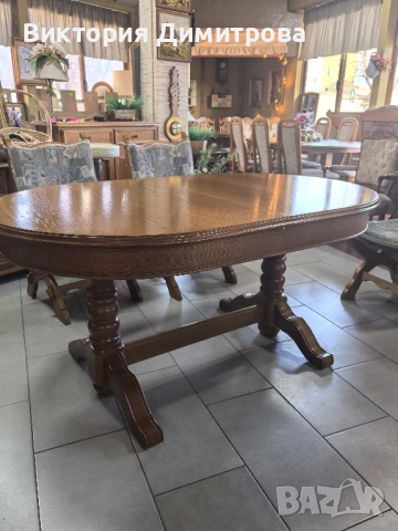 Разтегателна трапезна маса , снимка 4 - Маси - 52837002