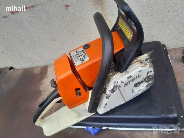 STIHL 034 без шина и верига, снимка 5 - Градинска техника - 51922860