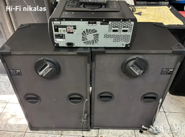 аудио система стерео уредба SONY SHAKE X 70 + кашон и дист., снимка 2 - Аудиосистеми - 56162043