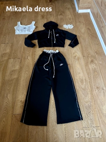 Суперефектен ежедневен сет Nike 3 части. Цвят - черен. С М Л размер, снимка 4 - Комплекти - 52371743