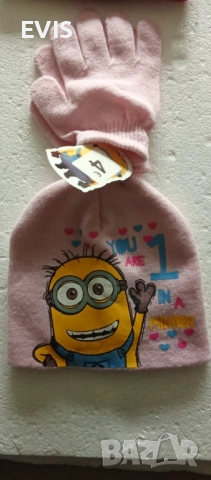 Оригинални зимни детски комплекти Disney Frozen и Paw Patrol – шапка + ръкавици, снимка 2 - Други - 52115258