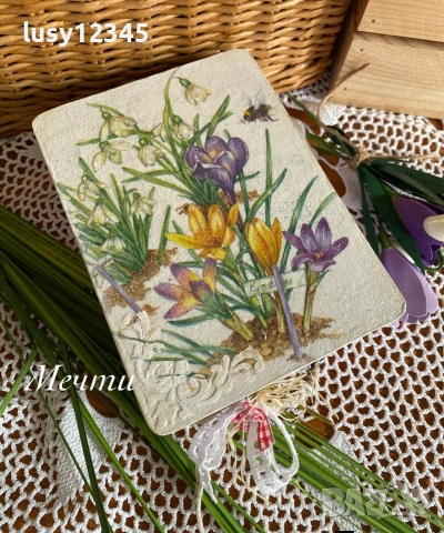 Кутия- Ранна пролет!, снимка 4 - Декорация за дома - 53023988