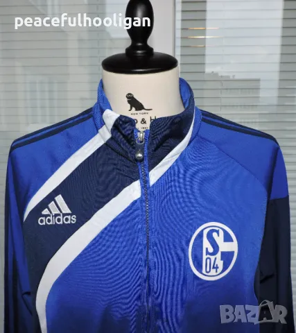 FC Schalke 04 Сезон 2010-2011 Оригинално футболно горнище размер Л-XL (42-44UK по етикет), снимка 2 - Спортни дрехи, екипи - 49740204