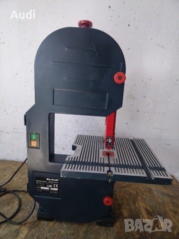 Настолен циркуляр EINHELL 350W Алиминиев работен плот. Реже и под ъгъл от 0° до 90° Максимален срез , снимка 9 - Циркуляри - 54194602