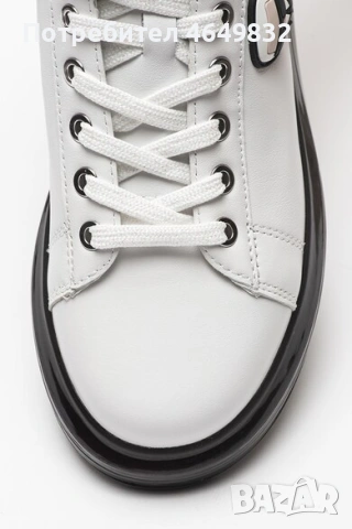 Karl Lagerfeld Кожени спортни обувки Kapri Kushion, снимка 5 - Маратонки - 53224974