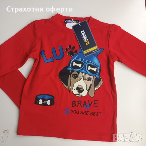 Чисто нови блузи от 3 до 6 години , снимка 6 - Детски комплекти - 42092278