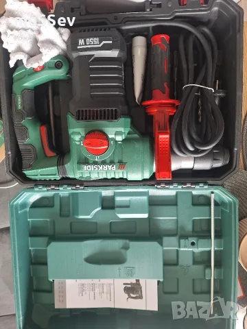перфоратор на Parkside 220V 1550W , снимка 6 - Перфоратори - 54884133