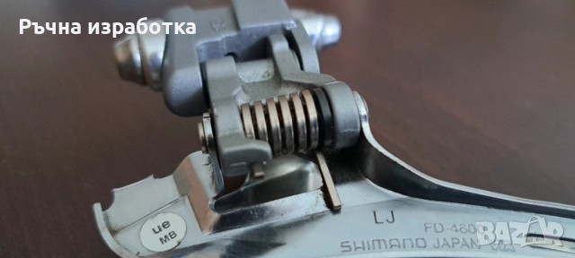 shimano fd-4600 tiagra 2х10 преден дерайльор деклашор за шосеен велосипед, снимка 4 - Части за велосипеди - 51485158