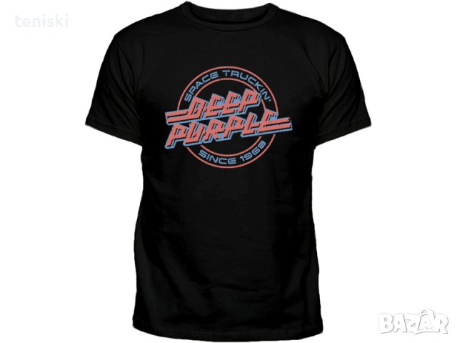 Рок Тениски Deep Purple Модели и размери, снимка 2 - Тениски - 42714074