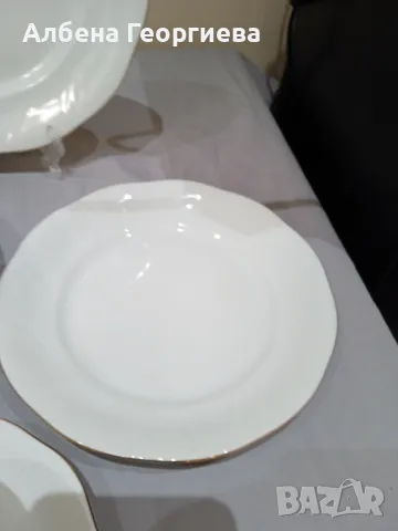 Нов порцеланов сервиз Allegro Gold KORONA- 29 части, снимка 10 - Сервизи - 49433659