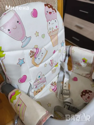 CANGAROO Повдигащ стол за хранене KIWI CUPCAKES, снимка 4 - Столчета за хранене - 55930765