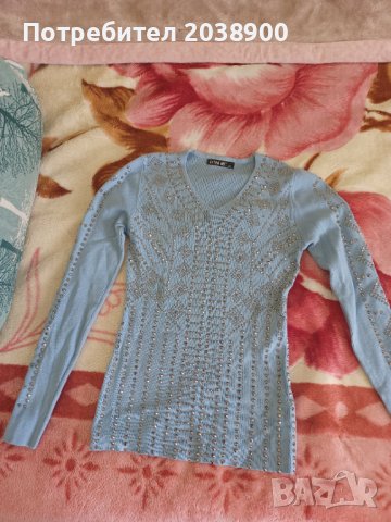  Дамска блуза , снимка 1 - Блузи с дълъг ръкав и пуловери - 42046587