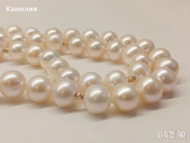 Огърлица с перли , снимка 5 - Колиета, медальони, синджири - 52347713