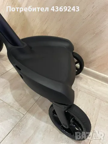 Детска Количка  Stokke® Xplory® X + бебешки кош - цвят Royal Blue, снимка 8 - Детски колички - 49715270