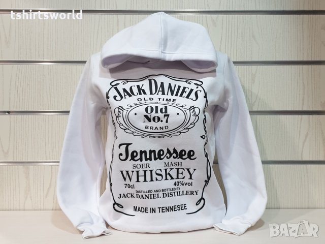Нов детски/дамски суичър с трансферен печат Jack Daniels, уиски, Джак Даниелс, снимка 5 - Суичъри - 32034688