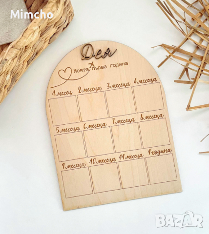 Рамка за снимки “Моята първа година”, снимка 2 - Други - 44713486