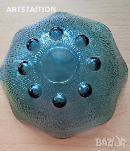 Стъклена фруктиера и каничка , снимка 3 - Аксесоари за кухня - 49830275