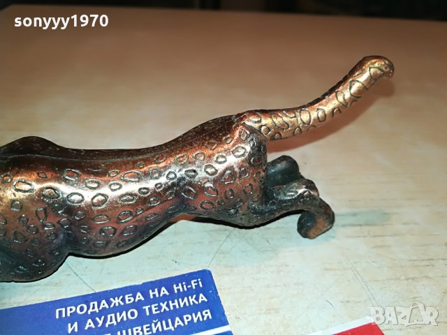 ягуар-котка-метална запалка-15х6х3см, снимка 6 - Колекции - 29827253