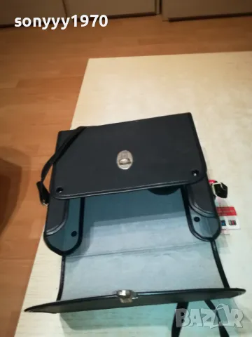 JAPAN-КОЖЕНА ЧАНТА ЗА БИНОКЪЛ 20Х17Х7СМ-MADE IN JAPAN ВНОС SWISS 1201251921, снимка 6 - Екипировка - 48654967