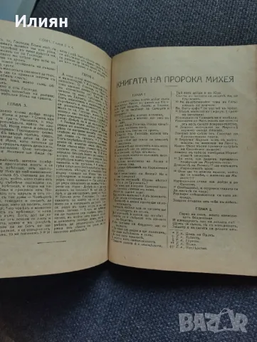 Библия- 1923г.- Придворна печатница, снимка 8 - Антикварни и старинни предмети - 48679711