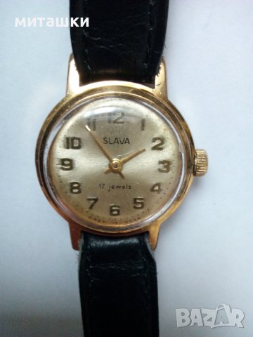 Дамски механичен часовник Слава SLAVA, снимка 3 - Дамски - 44295009