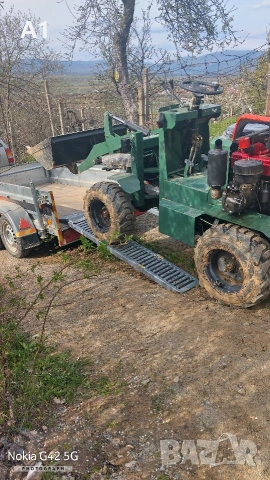 Мини челен товарач Мuller L0.8 4x4, снимка 17 - Индустриална техника - 54359751