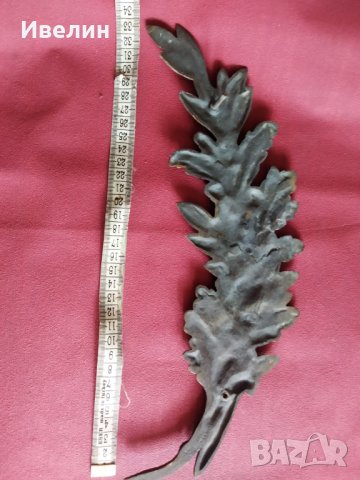 барокова апликация от бронз, снимка 3 - Антикварни и старинни предмети - 29791551