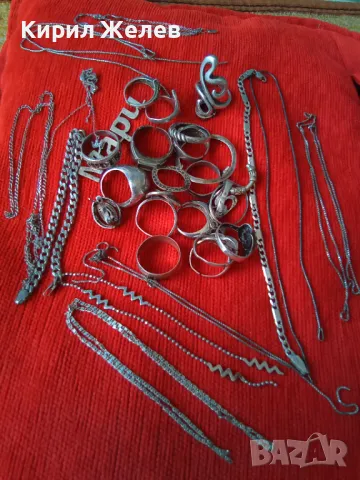 100 грама сребърни накити за поправка за реставрация за части или за материал 50654, снимка 9 - Колиета, медальони, синджири - 50238317