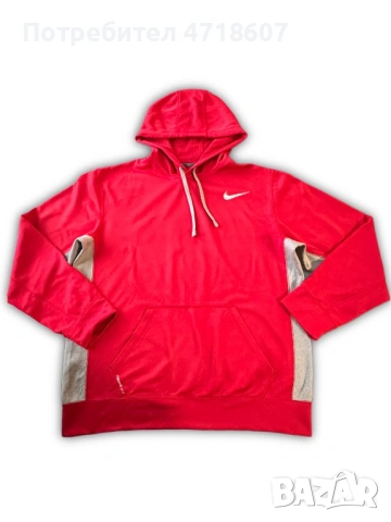 NIKE Суичър • Размер L • Червен