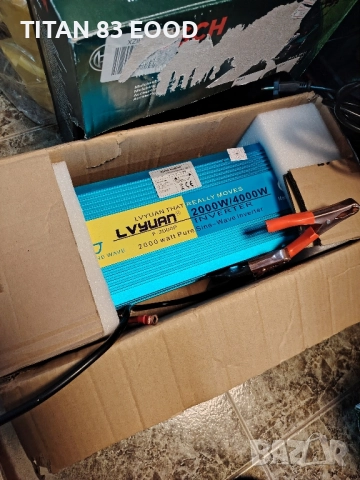LVYUAN Чист синусоидален инвертор 24V към 230V 2000W/4000W