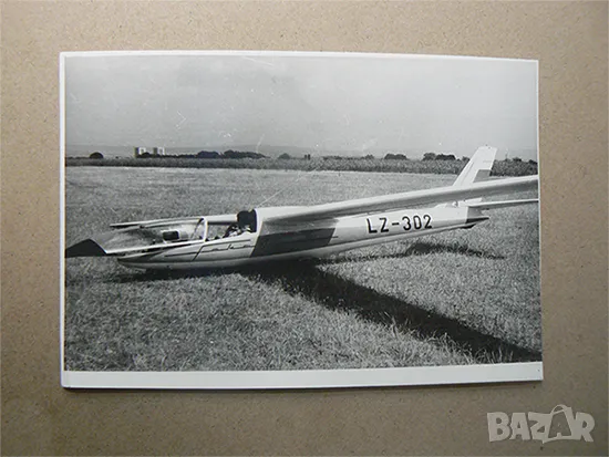 Стара снимка със самолет Фока 4 , авиация , планер .