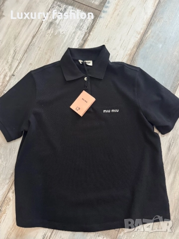 Дамска тениска Miu Miu, снимка 3 - Тениски - 52463914