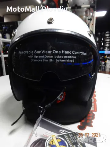 Скутерски каски MT Helmets Le Mans скутер мотор, снимка 2 - Аксесоари и консумативи - 49296588