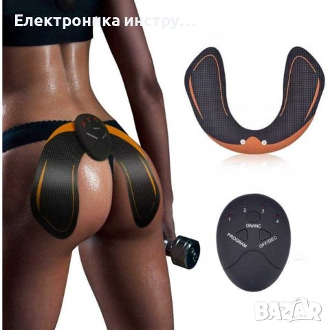 Автоматичен електростимулатор за бедра - уред за стегнато дупе, снимка 3 - Фитнес уреди - 42379350