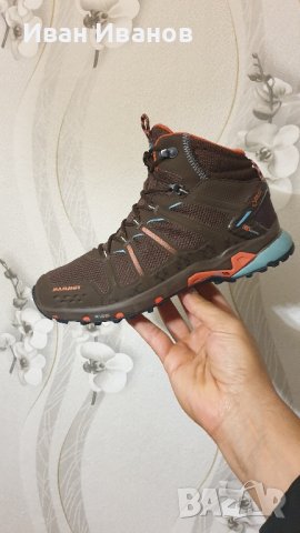 водоустойчиви туристически обувки Mammut T Aenergy GTX номер 38,5, снимка 9 - Други - 42541510