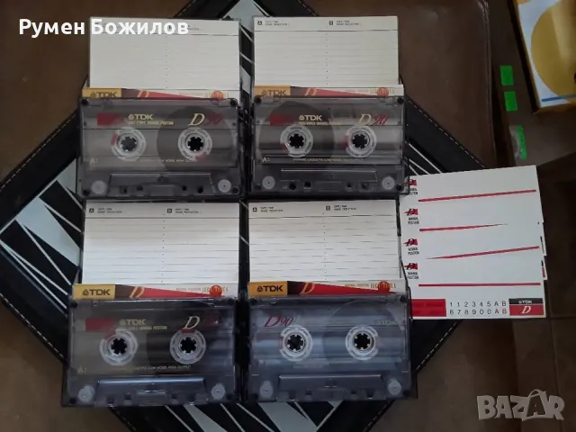10 много запазени и чисти касети TDK D със записи, снимка 4 - Аудио касети - 50015096