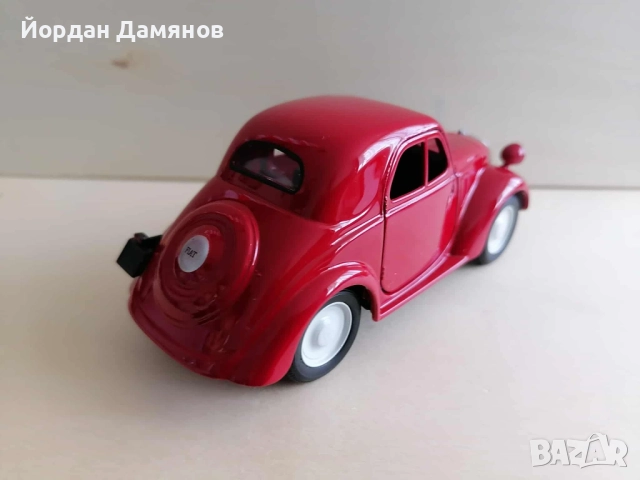 Фиат 500 Тополино '36г в мащаб 1:34 , снимка 4 - Колекции - 51853450