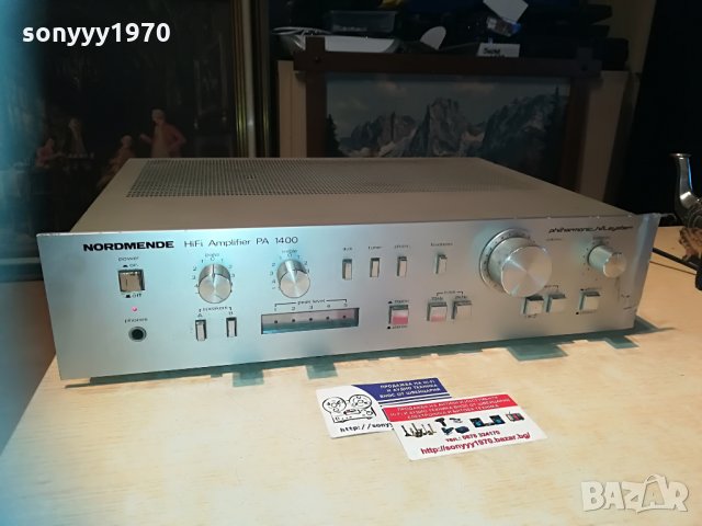 nordmende pa1400 hifi stereo ampli-450w-внос switzerland, снимка 5 - Ресийвъри, усилватели, смесителни пултове - 29684225