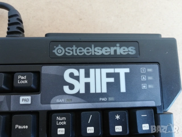 SteelSeries Shift 64100 клавиатура, снимка 5 - Клавиатури и мишки - 54325748