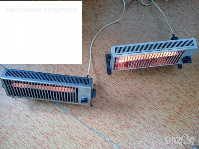 Две електрически излъчвателни (отоплителни) печки "ЛЪЧ-5", снимка 6 - Печки, фурни - 39036460