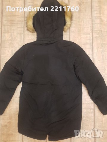 Яке парка с качулка и пух, снимка 2 - Детски якета и елеци - 38976507
