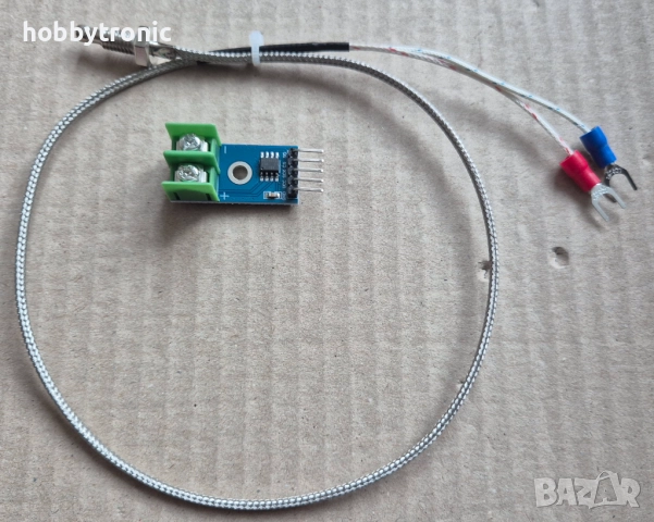 Модули MAX6675 K-type, MAX31855 за измерване на температура 