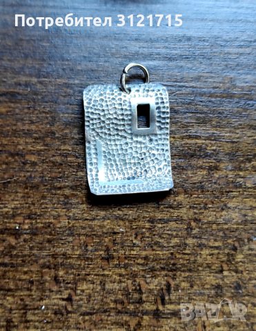 🚚Търся втора или продавам тази🚚 Красива геометрична сребърна висулка , снимка 2 - Колиета, медальони, синджири - 42097668