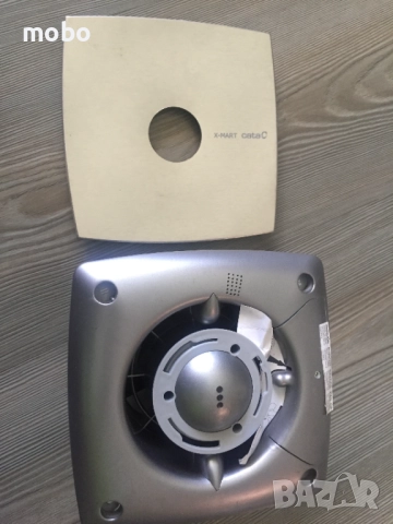 Вентилатор за баня, съвсем нов, модел  X-MART CATA,  ф100, цвят инокс , произведени в Испания 