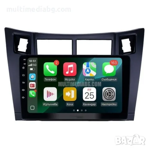 Toyota Yaris 2008-2011 Мултимедия/Навигация Android