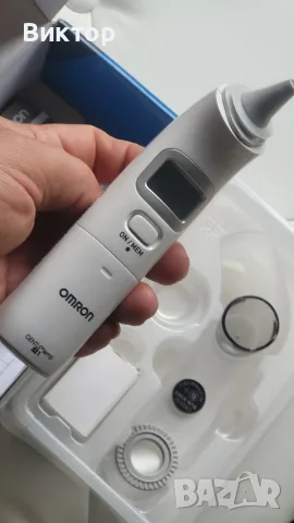Omron Gentle Temp 521 Термометър за ухо , снимка 10 - Термометри, влагомери, хигрометри и барометри - 56270551