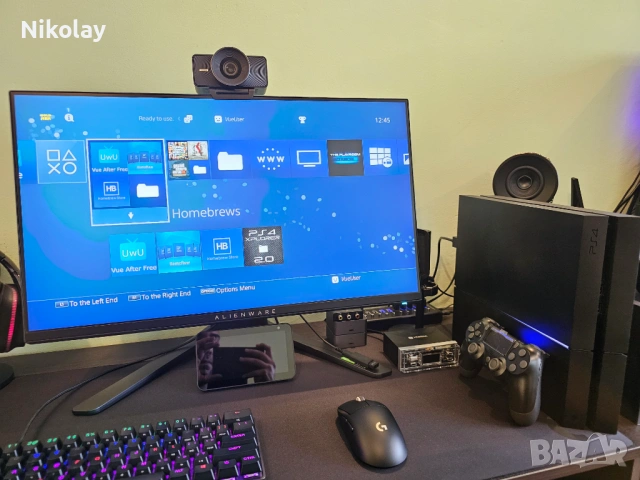 Playstation 4 Fat, 1TB, Хакнат + 25 игри, снимка 2 - PlayStation конзоли - 53890353