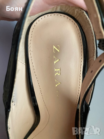 Дамски обувки на висок ток ZARA TRF , снимка 5 - Дамски обувки на ток - 36540796