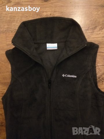 Columbia Women's Black Benton Springs Vest - страхотен поларен елек КАТО НОВ, снимка 5 - Жилетки - 38452675